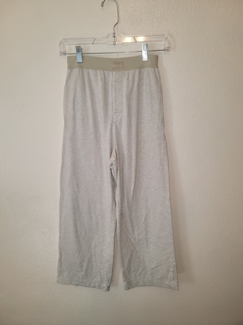 SKIMS Soft Lounge Straight Leg Modal Blend Lounge Pants Bone XXS